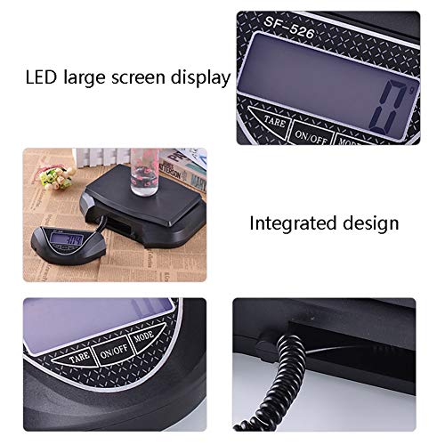 Báscula electrónica digital para cocina con pantalla LED miniatura 4