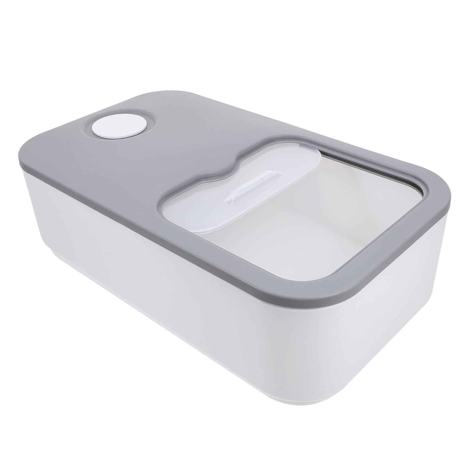 jojofuny Contenedor Hermético Tapa Que Bloquea el Aire Plástico Resistente de 5kg para Conservar Granos para Almacenamiento de Arroz en Cocina