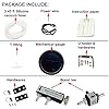 2" 52mm 7 Color Adjustment Turbo Boost Gauge with Universal 0-30PSI Manual in Cabin Boost Controller Kit #5