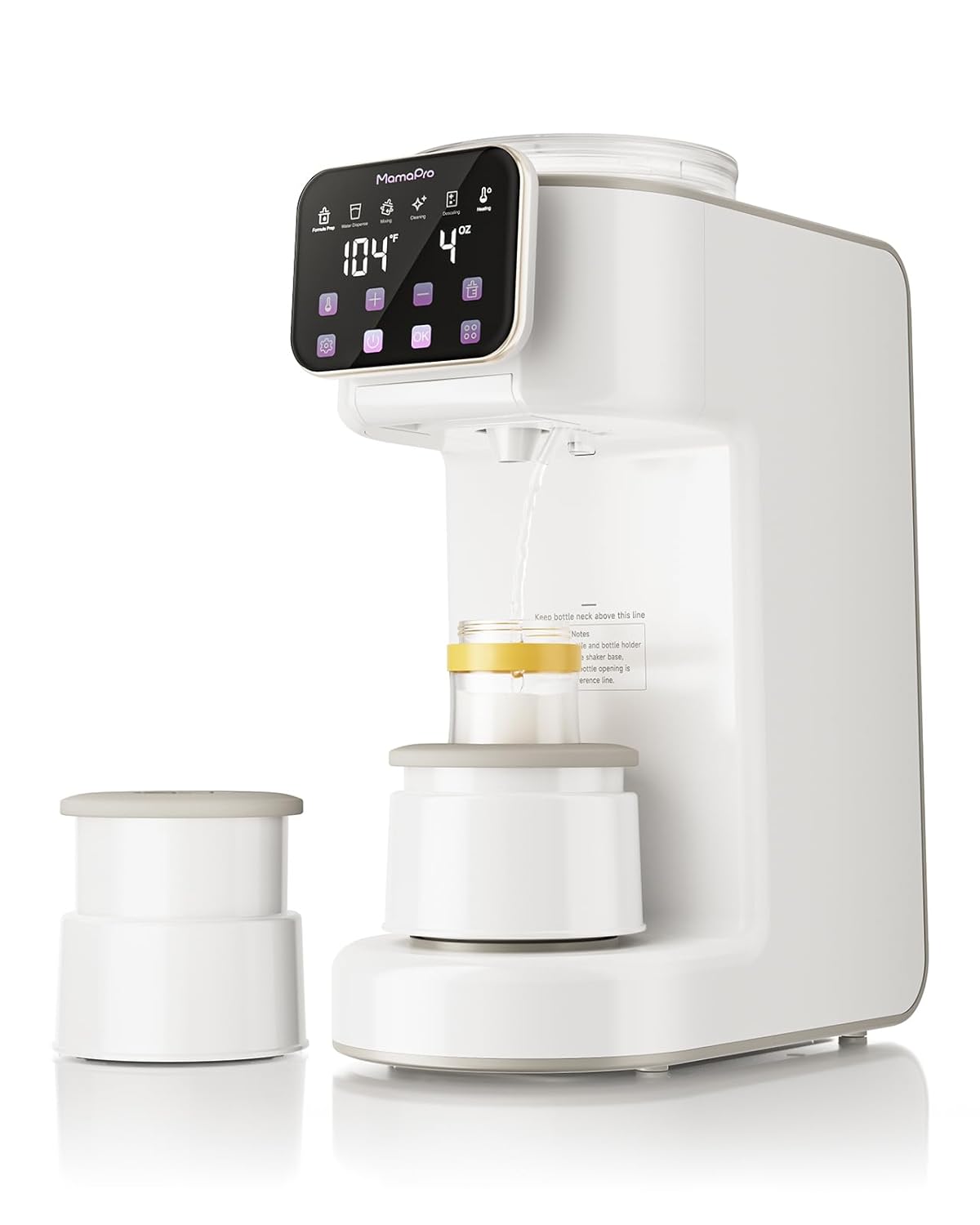 PureMix Formula Maker - Formula Dispenser Machine, Automatically Mix Smooth Formula Bottle, Precise Ratio, Accurate Temperature Control, for Most Formula Brands and Bottle Sizes, White