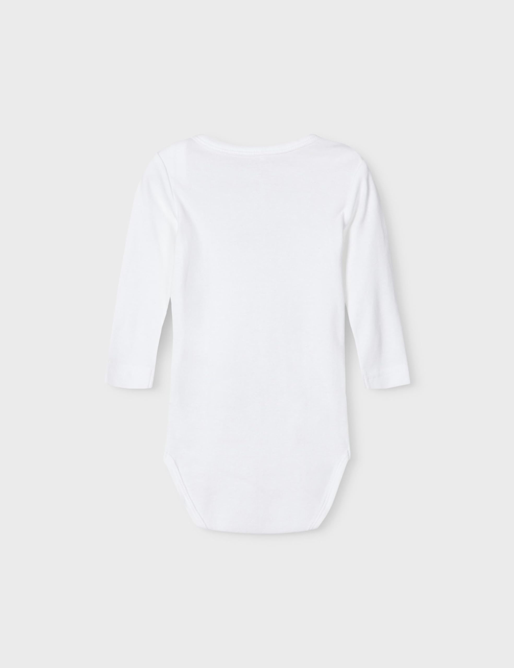 NAME IT 3er Pack Unisex Langarm Baby Bodys aus Bio-Baumwolle