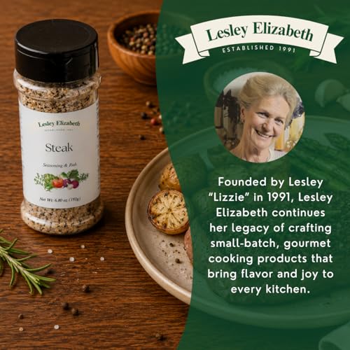 Image of Lesley Elizabeth Steak Seasoning & Rub, 6.8 Ounces
