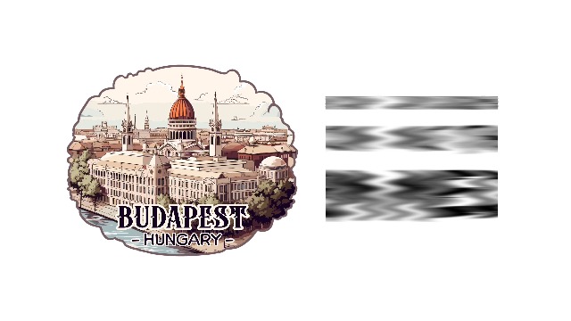 Autocollant Sticker Adhesif Voiture Vinyle Drapeau Carte Hongrie