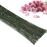 alambre para hacer flores Regalo exquisito: el alambre floral hecho a mano es la mejor opción de regalo para amigos, compañeros de clase, colegas, parientes, familiares y amantes del arte floral; A qué esperas, date prisa y agrégalo a tu lista de regalos