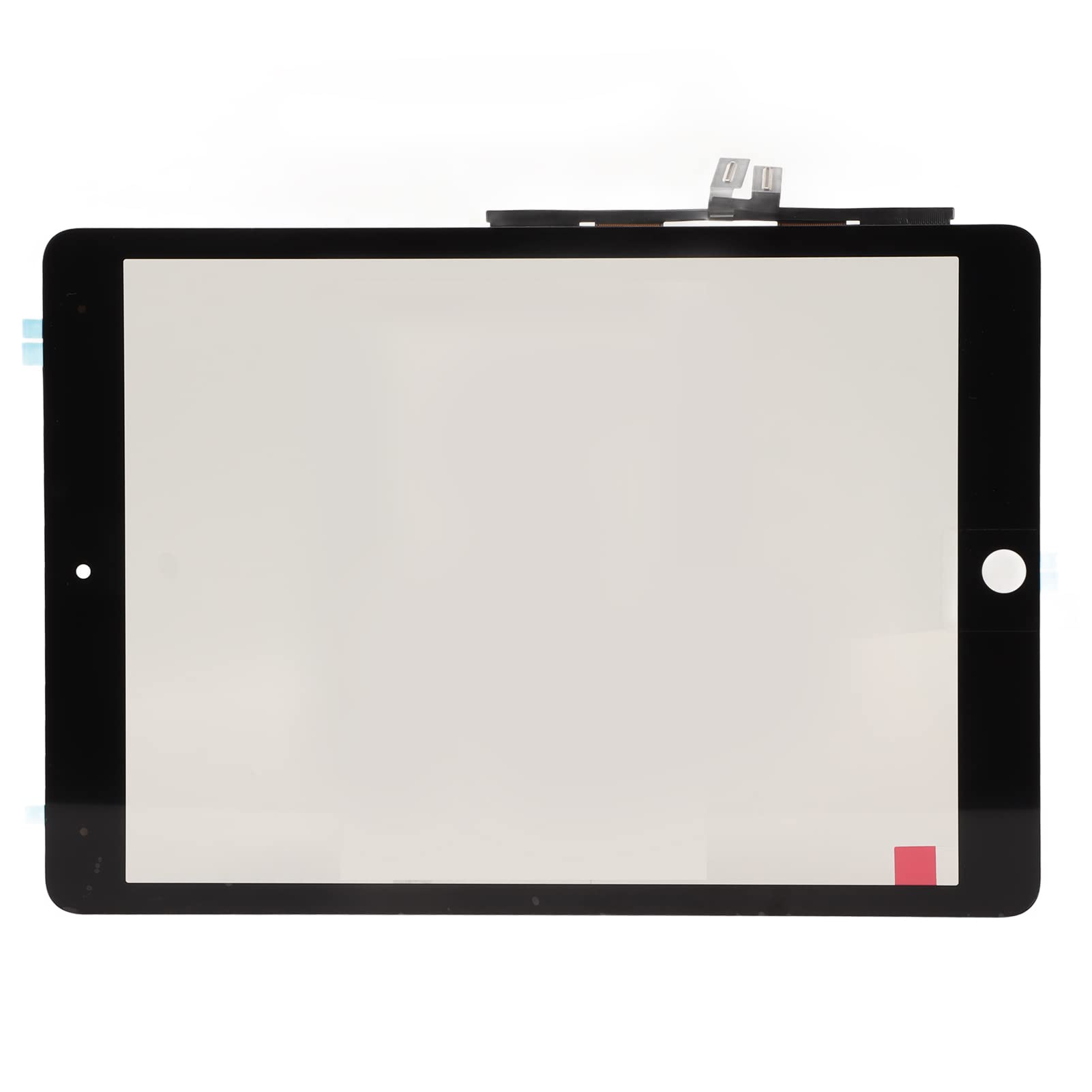 Zespół Digitizera Ekranu Dotykowego do Czarnego Tabletu IOS 9 2021 9. Generacji 10.2 A2602 A2603 A2604 A2605, Wymiana Przedniego Panelu ze Szkła Hartowanego, trwałość i odporność na Zużycie