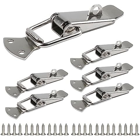8 Pack Stainless Steel Spring Toggle Latch Cover