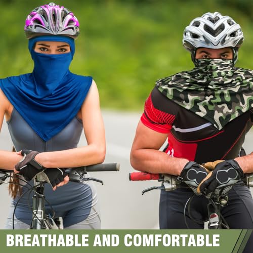 Image of Balaclava Full Face Masks Summer Balaclava Long Face and Neck Cover Breathable Sun Protection for Men Women