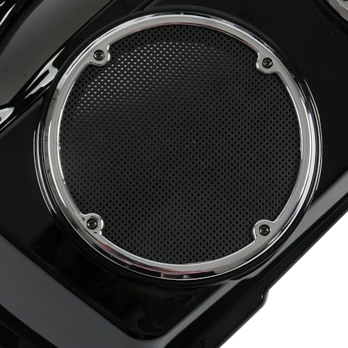 Cubiertas rígidas para parlantes de maletero 6.5' para Harley Davidson Touring 1993-2013 miniatura 3