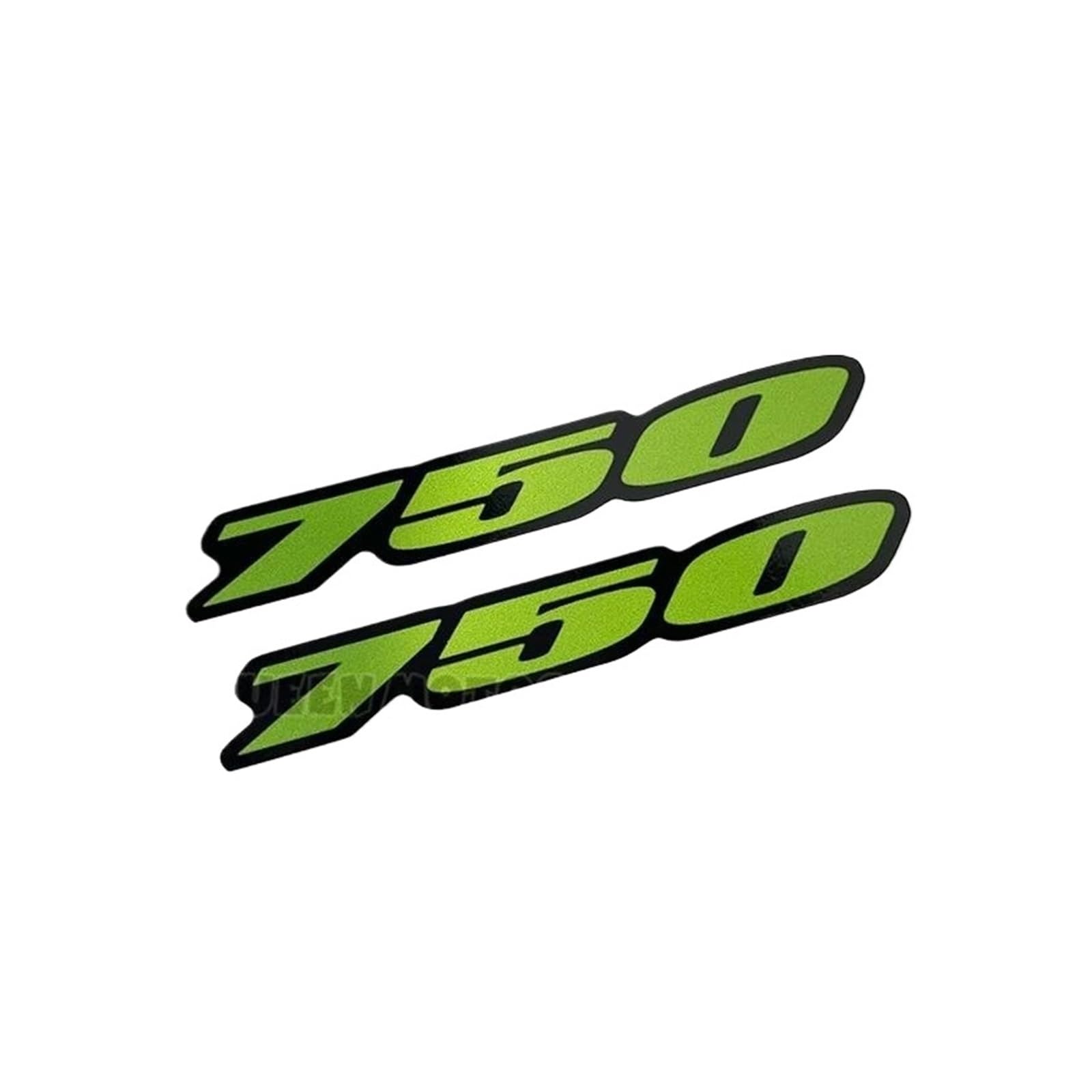 Decoration for Tenere GSR GSXR GSX-R GSXS GSX-S Z F NC NSS ADV XV Forza 750 S X GS Emblem Tank Body Side Fairing Decal Stickers(Green)