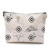 QGFM Dog Gifts for Women,Dog Makeup Bag,Pug Cosmetic Bags With Zipper,Dog Mom Makeup Bag,Birthday Gifts for Dog Lovers,Just A Girl Who Loves Dogs Makeup Bag