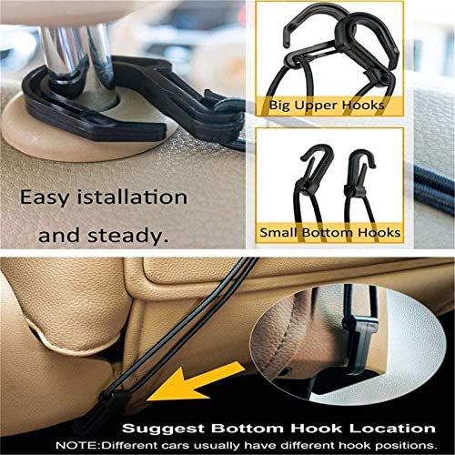 DYKESON Pet Barrier Dog Car Net Barrier with Auto Safety Mesh Organizer Baby Stretchable Storage Bag Universal for Cars… - Image 7
