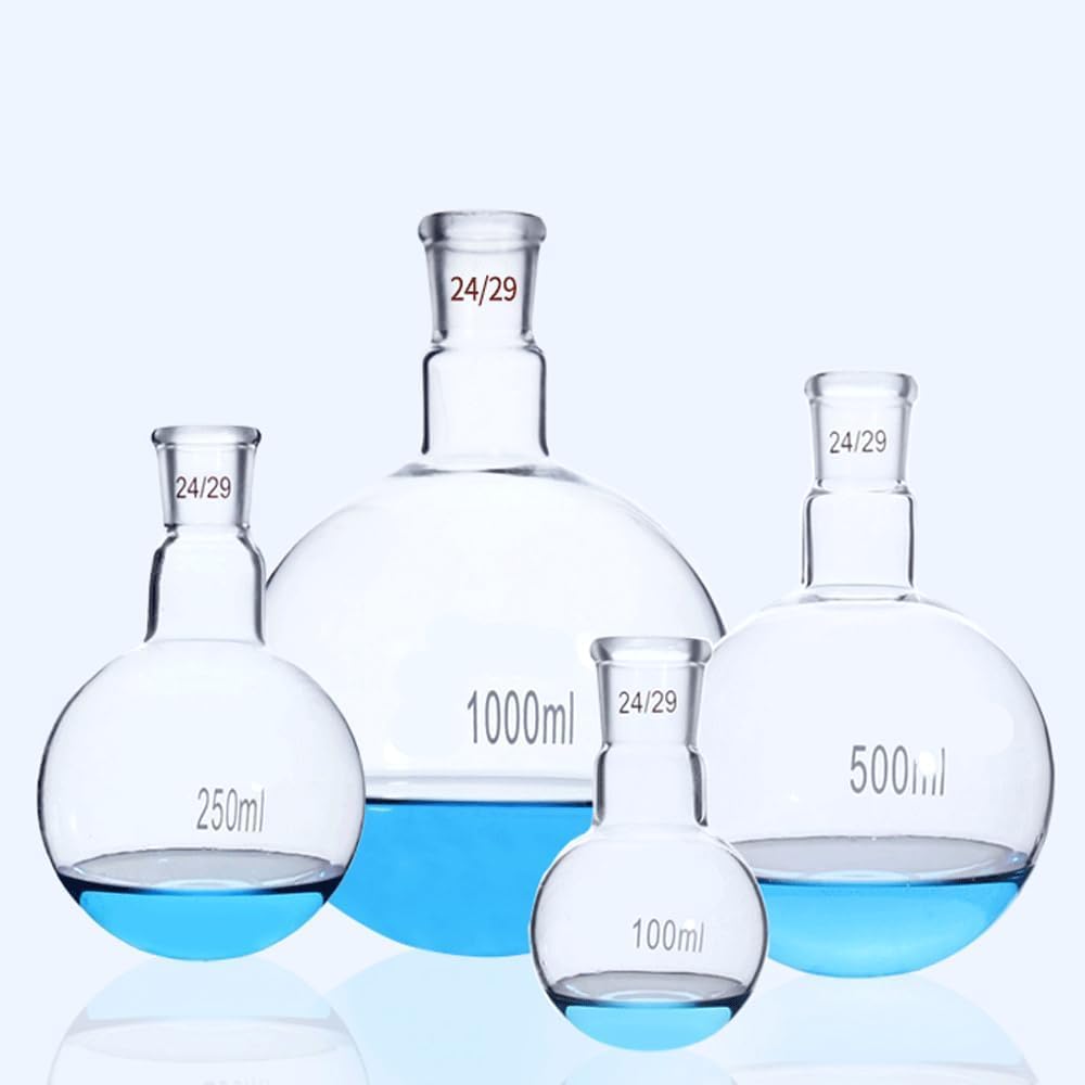 Kategoria: Szkło stożkowe, Kolba ze szkła borokrzemianowego, 19/26 24/32 29/32 Standardowe ujście 50 do 2000 ml GG-17 Szkło laboratoryjne eksperymentalne(1000ml 19-26)