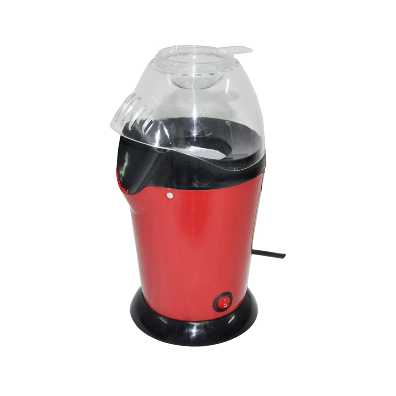 Maszyna do popcornu, maszyna do popcornu na gorące powietrze, elektryczna maszyna do popcornu 200 W z cyrkulacją gorącego powietrza, zdrowe Poppers z miarką i pokrywą amo