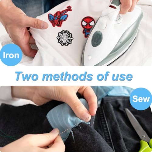 AUTOWNLUX 14 Stück Bügelflicken zum Kinder, Patches zum Aufbügeln Sortiert, Flicken zum Aufbügeln, Aufnäher zum Aufbügeln oder Aufnähen Kinderkleidung, Kleidung, Jacken, Rucksäcke, Jeans
