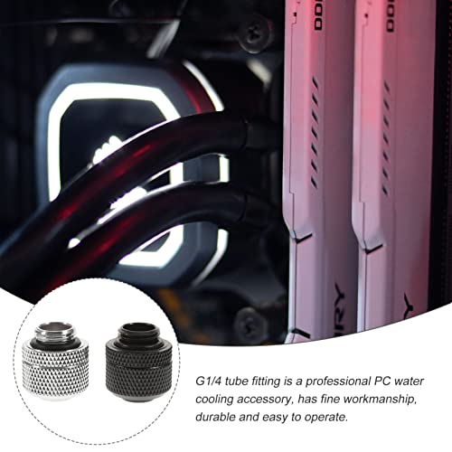 Refrigeración líquida de PC con conectores de manguera de compresión LABRIMP de dos piezas 4