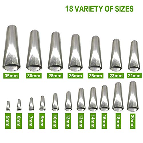 21 Pcs Perfect Caulking Finisher Kit - Caulk Nozzle Applicator - Stainless Steel Sealant Caulking Finishing Tool Kit for Kitchen Bathroom Window, Sink Joint - Thumbnail 4