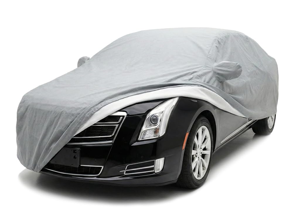 CarsCover Custom Fit 2013-2019 Cadillac XTS Sedan Car Cover Heavy Duty Weatherproof Ultrashield Covers