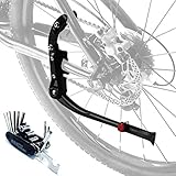 Einfach zu Installieren - Die Heckmontage und der Winkel können an die Größe der meisten Fahrräder angepasst werden; Das Paket enthält multifunktionale Installations werkzeuge, die als Ergänzung zu Ihrer Toolbox verwendet werden können.