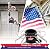 cogardenshower Black Flag Pole for House - Tangle Free Outdoor Flag Pole Kit with Holder Bracket,5ft Stainless Steel Metal Flagpoles Residential Heavy Duty for Outside House,Porch,Yard,Truck,Boat