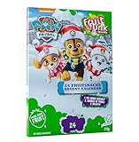 Calendario de Adviento 2023 para niños de la Patrulla Canina - Fruit Funk 24 días de aperitivos saludables Calendario de Adviento de cuenta regresiva de Navidad. Calendario de Adviento de cuenta