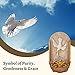 The Trinity Dove Holy Spirit Holy Water Font by CB