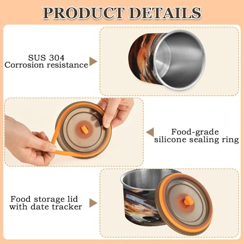 Contenedor Hermético Qilmy para Café 30oz Acero Inoxidable miniatura 5