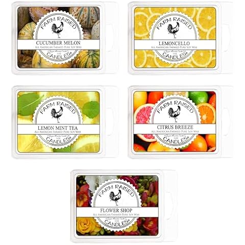 Clean Scented Soy Wax Melts by Farm Raised Candles Cover
