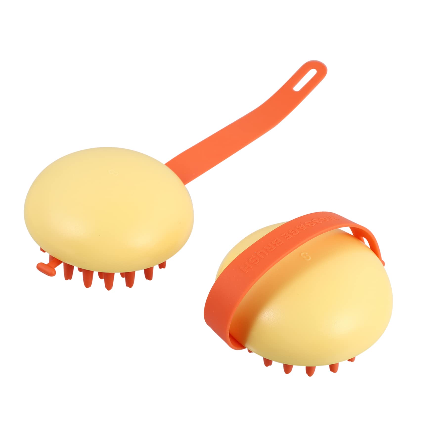 FRCOLOR 6pezzi Silicone Massaggiatore Per Scrubber Per Doccia e Della Design Per Esfoliazione e Stimolazione Della Circolazione Sanguigna