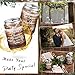 Qinyoung 50 Pieces Wedding Can Cooler Bulk Engagement Party Favors for Guests Cheers to Love Laughter and Happily Ever After Rehearsal Dinner Decorations for Wedding Bridal(Wood Grain,Cute)