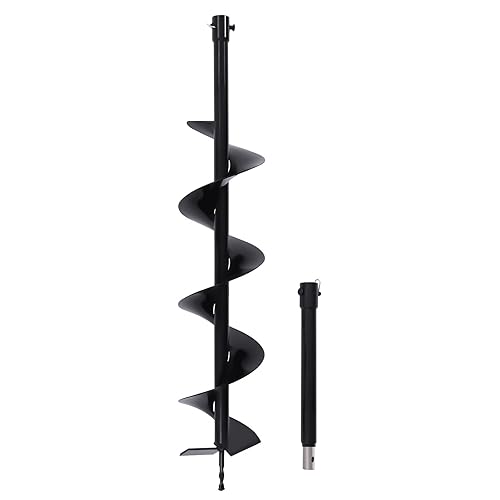 Miniatura 10 de DYRABREST Taladro de tierra de 52 cc y 2.4 caballos de 2 tiempos de un solo cilindro a gasolina para taladro de tierra para taladro de tierra de 4