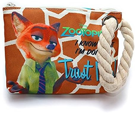 Amazon Co Jp ズートピア ニック ポーチ ロープ付き ディズニー グッズ 雑貨 シューズ バッグ