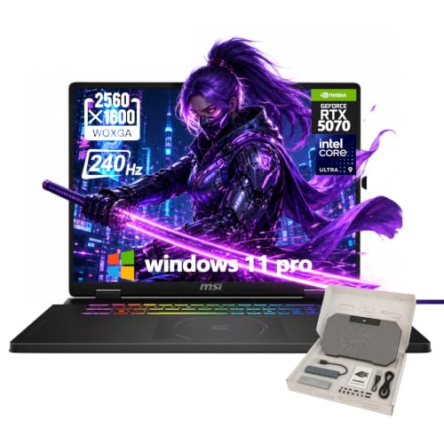 Image of msi Crosshair 18 HX AI 18 inch Gaming Laptop, Intel Core Ultra 9 275HX
