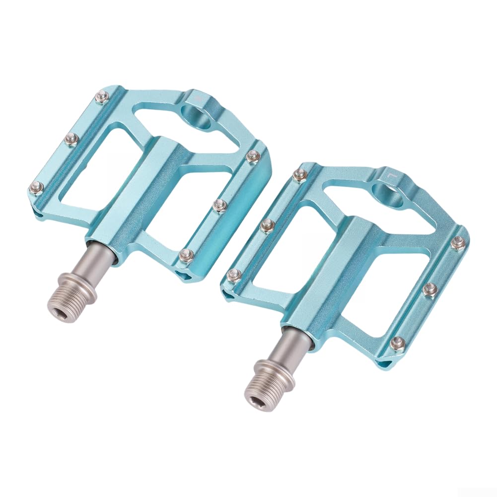 Pedales de bicicleta de montaña de 3 rodamientos, pedales de ciclismo antideslizantes, pedales para la mayoría de bicicletas, pedales plegables compactos para almacenamiento