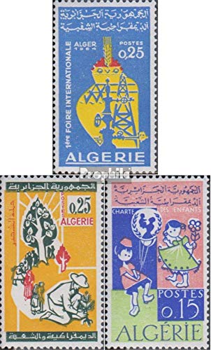 Prophila Collection Algeria Michel.-No..: 431,433,434 (Completa Edizione) 1964 Leale Algeri, Imboschimento, UNICEF (Francobolli per i Collezionisti)