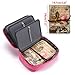 BTSKY®High Capacity Zipper Pens Pencil Case- Multi-Functional Stationery Pencil Pouch 72 Slots Colored Pencil Case Portable Pencil Bags With 2 Removable Sleeves(Pink)