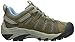 KEEN Women's Voyageur Low Height Breathable Hiking Shoes, Brindle/Alaskan Blue, 9.5