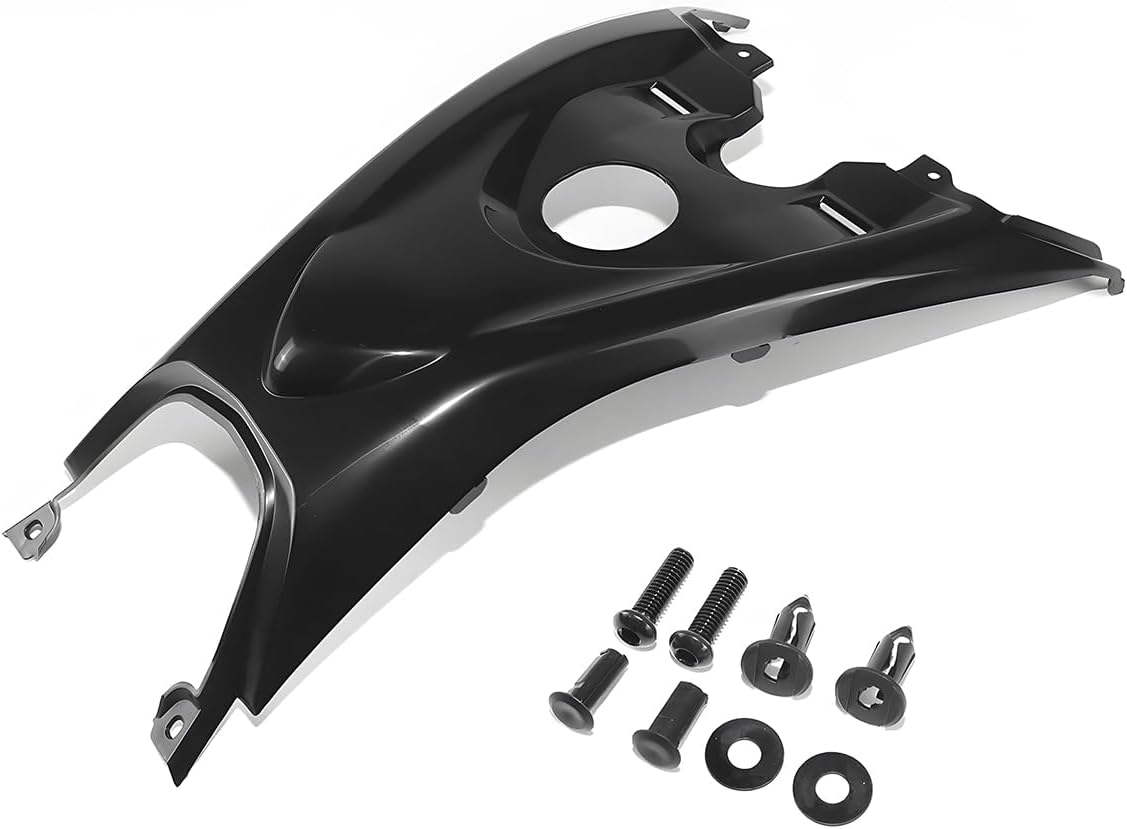 Gas Tank Cover for Yamaha Raptor 700 13-25, Plastic Tank Cap Cover Guard Black Gas Tank Protector for Yamaha Raptor 700 700R 2013-2025 Accessories, Replace OEM #1PE-F171A-00-00, 1PC