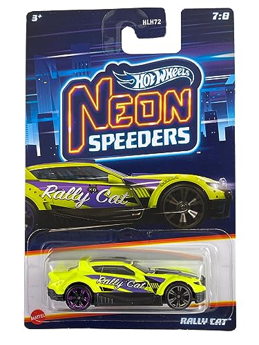 Hot Wheels Neon Speeders 1:64 Rally CAT 7/8