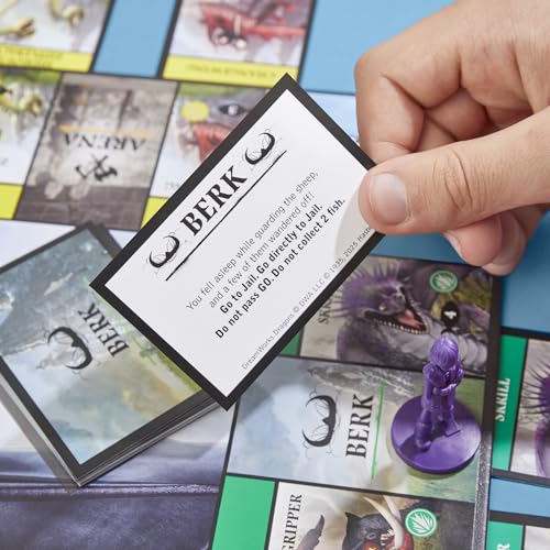 Hasbro Games Monopoly DreamWorks How to Train Your Dragon Edition - image 7