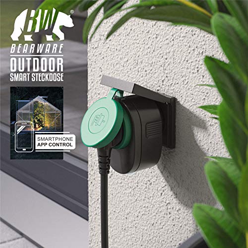 CSL - WLAN outdoor stopcontact - voor buiten - WiFi Smart Socket schakelbaar - compatibel met Android Apple iOS… - Image 7