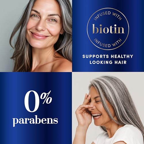 Hair Biology Biotin-Infused Purple Shampoo And Conditioner Set For Grey Hair thumb #4