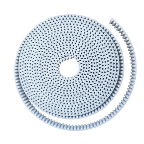 Courroie 5M 15mm ouverte blanche anti-allongement pour un positionnement idéal
