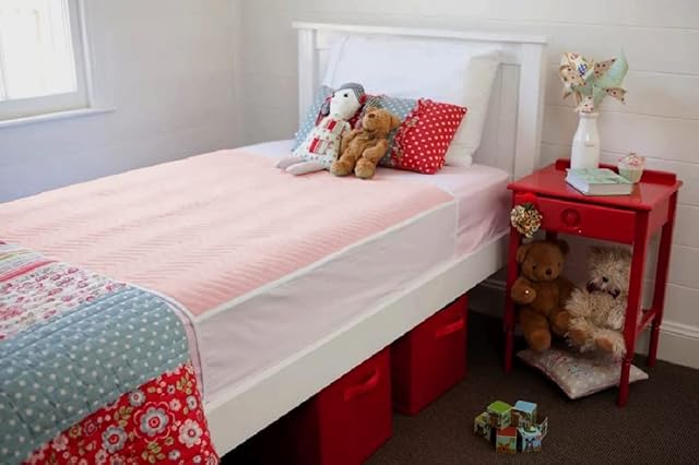 Washable Bed Protector/Pad with Tucks - Pack of 1