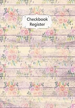 Checkbook Register : Checking Account Balance Logbook Credit Debit Tracking Book 6 Column #15 Floral Wood