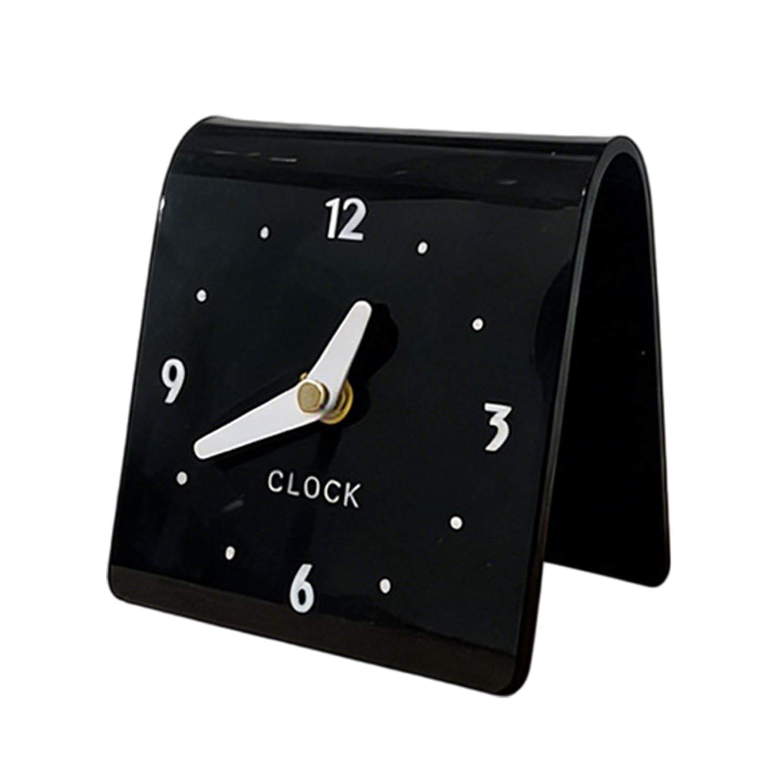 Oxxggkao Decorative Tabletop Clocks Silents None Ticking Analog Clock Small Bedside Clock Decorative Desk Clocks for Home Decors Silents None Ticking Desk
