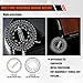7 Inch Aluminum Miter Saw Protractor, Upgraded High-Precision Angle Measuring Tool, Includes Adjustment Wrench, Ideal for Carpenters, Plumbers, Construction Workers, and Home DIY Enthusiasts