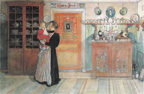 Tableaux Peinture sur Toile pour une Ambiance Cosy de Chambre avec l'Art de Carl Larsson