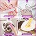 SQULIGT 8Pcs Nail Brushes for Cleaning Fingernails, Handle Grip Nail Scrubber Brush, Manicure Tools Scrub Brushes Kit, Toenail Brush To Clean Under Nails Pedicure Foot Small Brush Women Men (4 Colors)