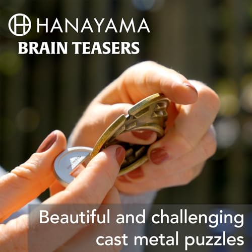 Bepuzzled 30866 News Hanayama Metal Brainteaser Puzzle Mensa Rated Level 6 thumb #4