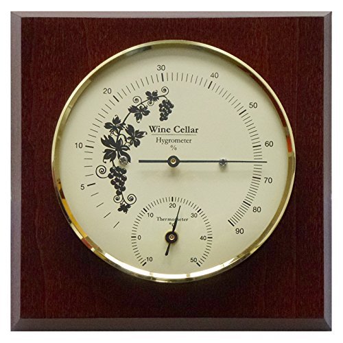 Wine Cellar Hygrometer & Thermometer 5.5", 1225HT-22 (°Celsius-Version)